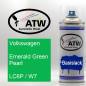 Preview: Volkswagen, Emerald Green Pearl, LC6P / W7: 400ml Sprühdose, von ATW Autoteile West.